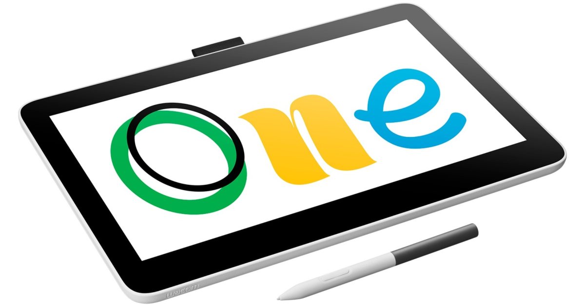 Wacom One 13 (2023) Creative Graphic Tablet 13.3" & UD Pen Tablet Compatible with All OS, Perfect for Photo/Video Editing Graphics & Design Work