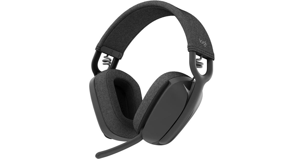 Logitech Zone Vibe 100 Lightweight Bluetooth w/ Noise Canceling Mic For Mac/PC - Graphite
