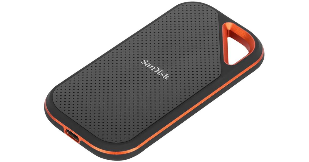 وحدة تخزين SSD SanDisk 2TB Extreme PRO Portable SSD Up to 2000MB/s USB-C USB 3.2 Gen 2x2 - External