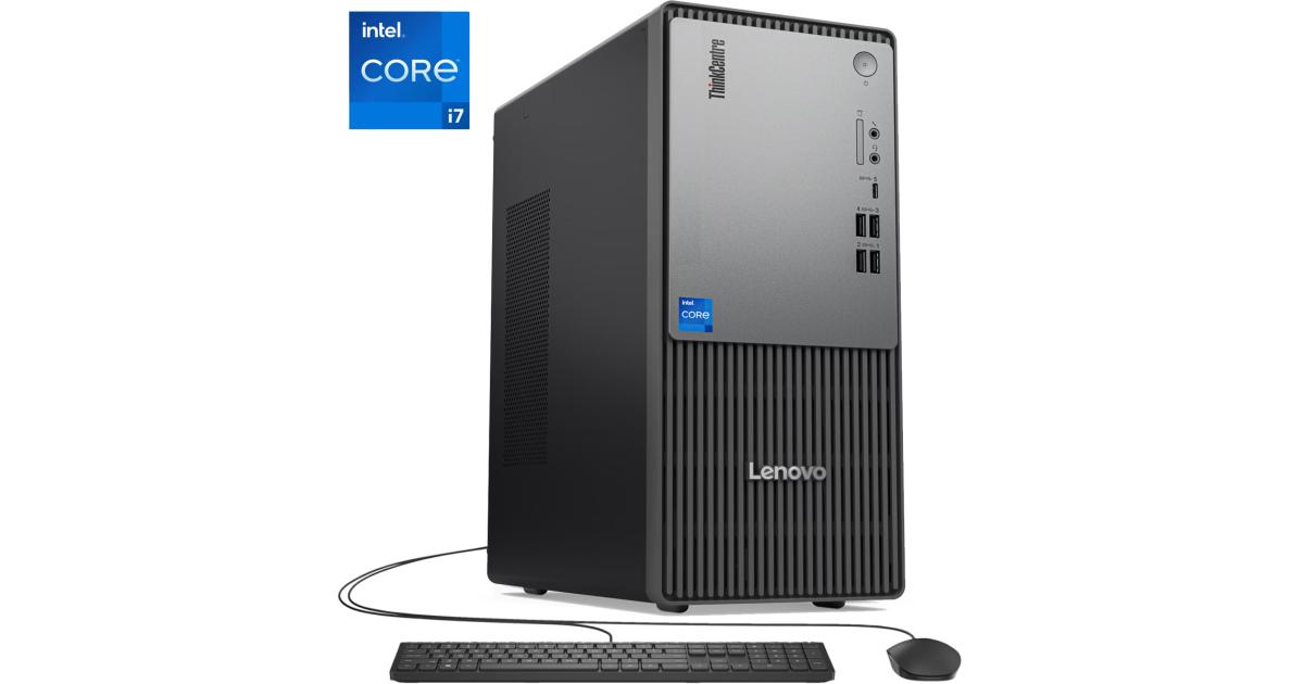 Lenovo NEW ThinkCentre NEO 50t Gen 5 (2024) Tower 14GEN Intel Core i7 20-Cores w/ Wireless & Bluetooth - Black