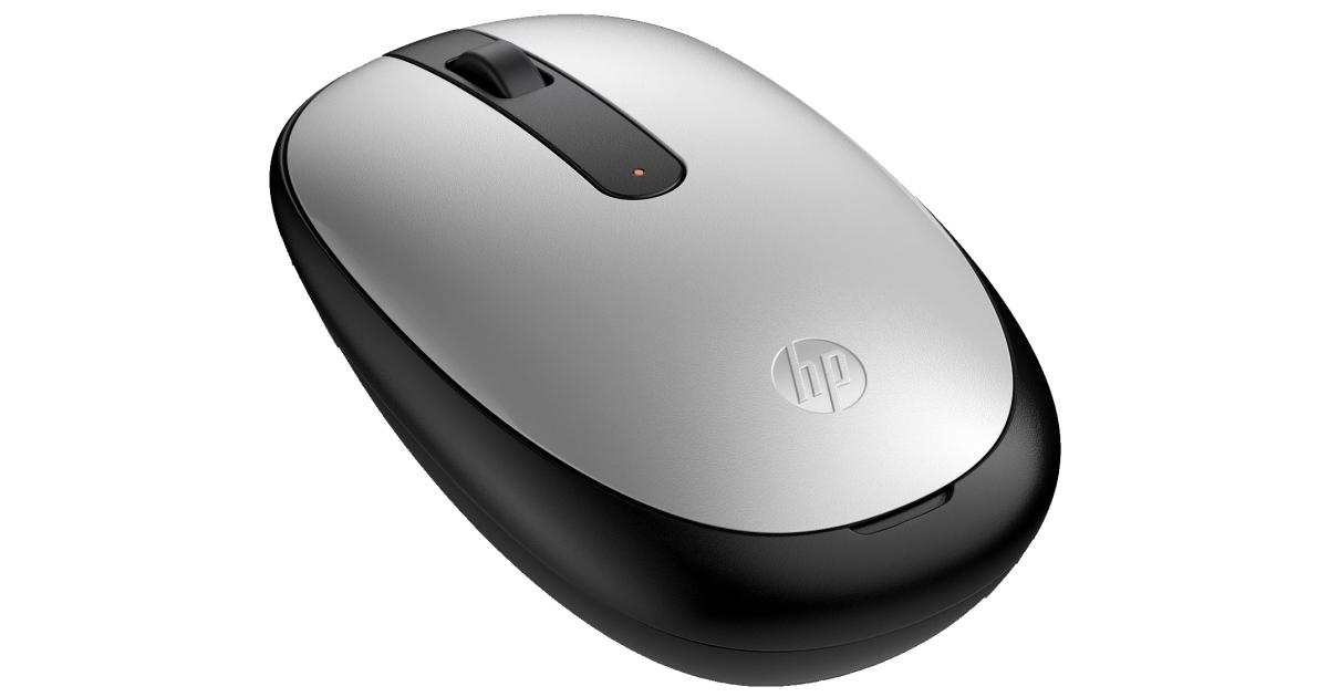 ماوس HP 240 Bluetooth® , Lock On with Bluetooth® 5.1 Wireless connectivity, Super Accurate Tracking at 1600 DPI, Sleek ambidextrous Design with Three Buttons and a Scroll Wheel