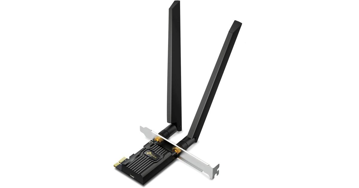 TP-Link Archer TXE72E AXE5400 WiFi 6E PCIe WiFi & Bluetooth 5.3 WPA3 Tri Band MU-MIMO OFDMA For Windows 10 & 11
