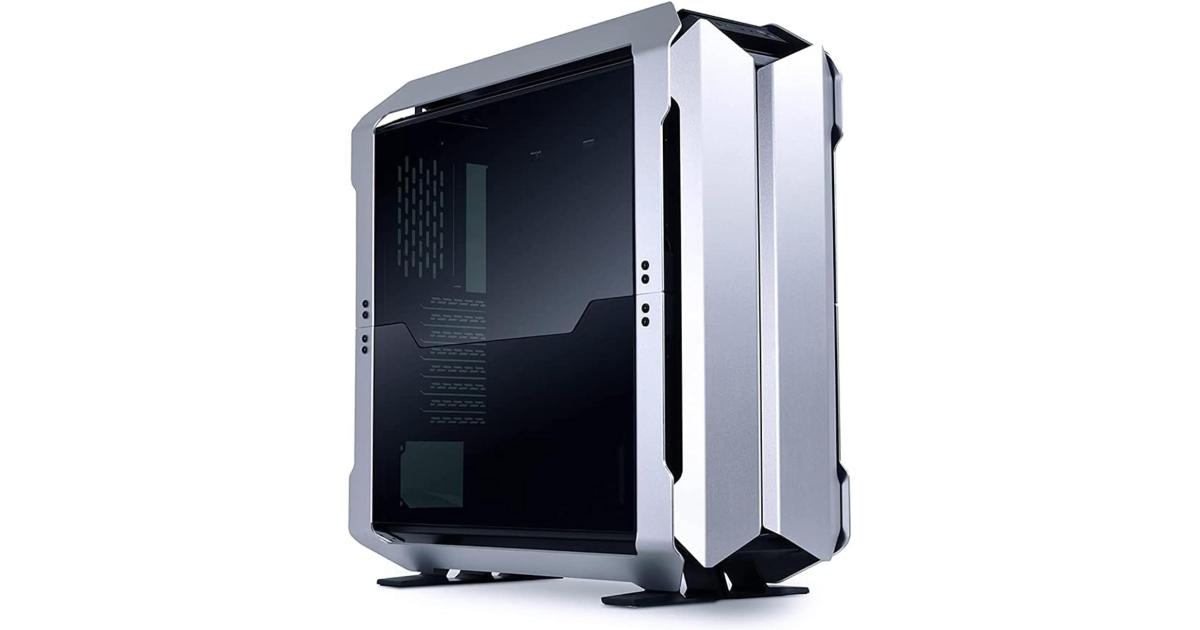 كيس كمبيوتر LIAN LI Odyssey X TR-01A Tempered Glass on Left & Right Sides Aluminum Full Tower Gaming - Silver