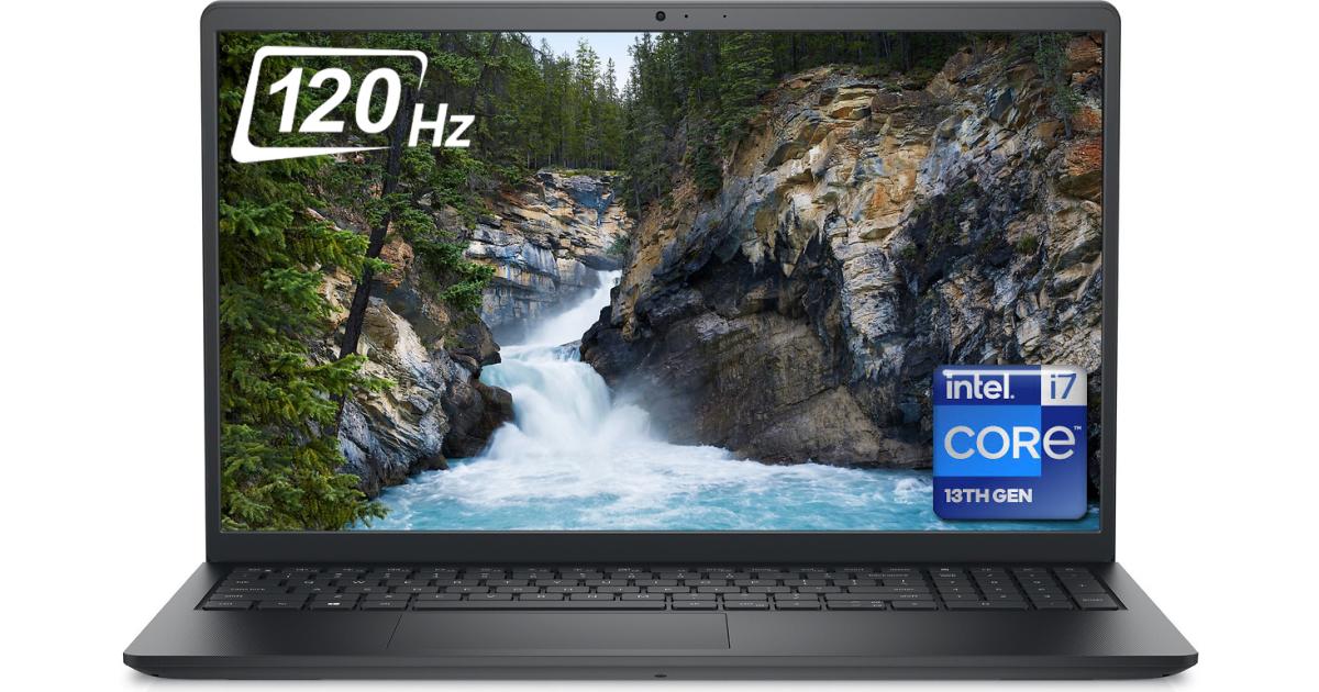 Dell Vostro 3530 (2023) NEW 13Gen Intel Core i7 10-Core Budget-Friendly Business Class w/120Hz Display (Customized) - Carbon Black
