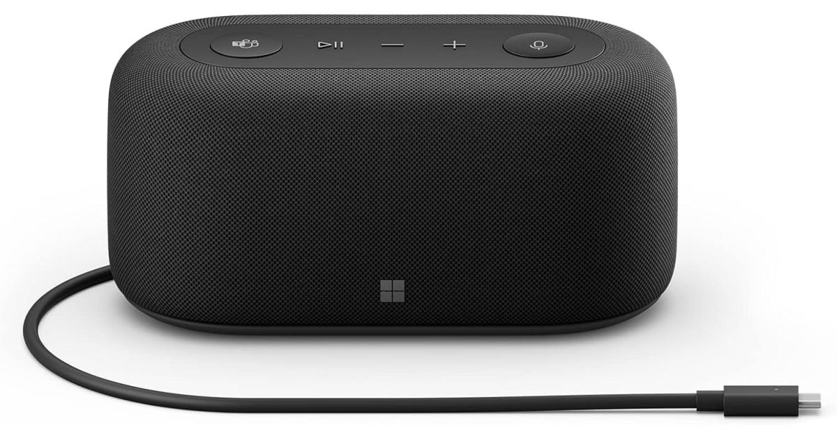 Microsoft Audio Dock Up to 90dB SPL Two Omni-Directional Microphone Arrays 70Hz ~ 20kHz For Music Playback up to Dual Display Certified for Microsoft Teams