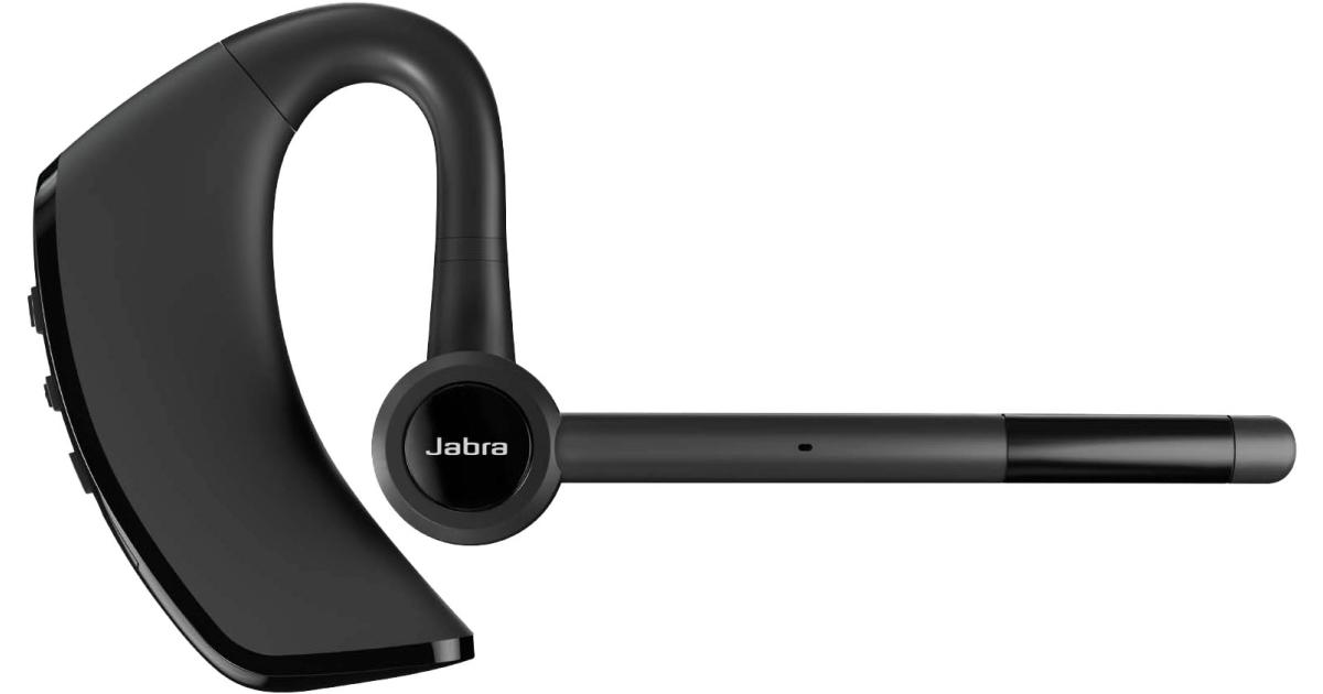 سماعة رأس Jabra Talk 65 Premium Wireless Single Ear 2 Built-In Noise Cancelling Microphones Media Streaming Up to 100 Meters Bluetooth Range - Black