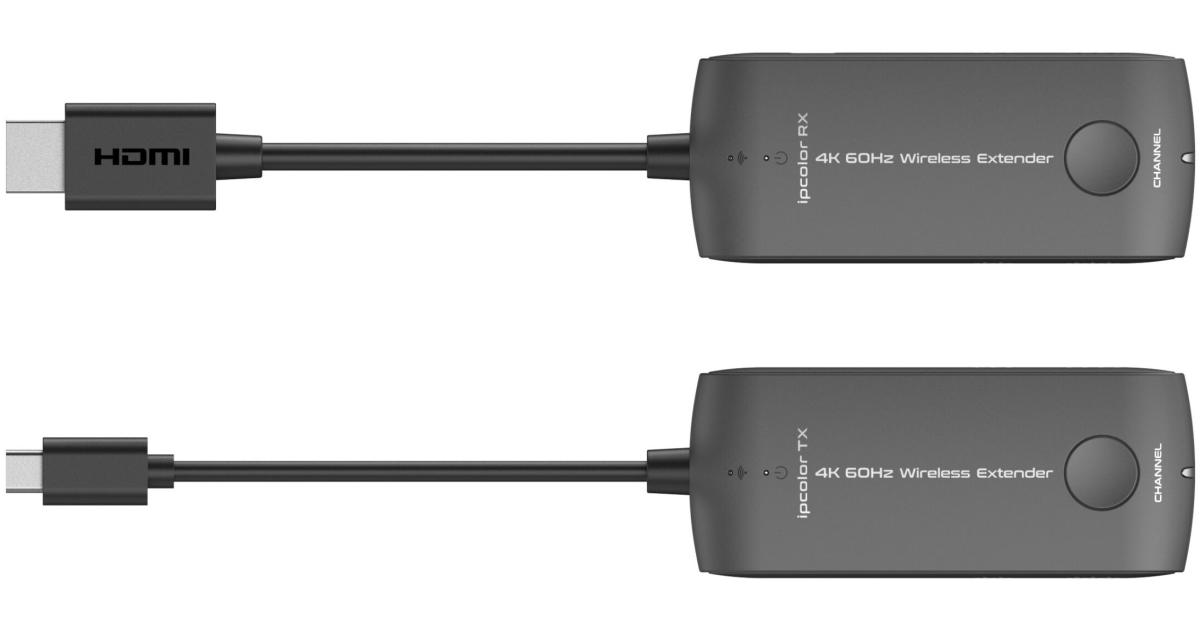 Lenkeng LKV488TypeC Wireless HDMI 4K Extender ( USB C Transmitter & HDMI Receiver) up to 20M Support 4K For Video Conferences, Home Entertainment & Multimedia Education