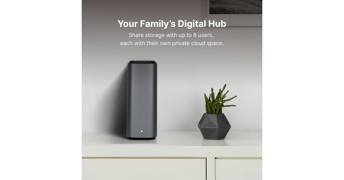 Synology BeeStation 8TB Personal Cloud NAS Storage Server, AI-Powered, Store, Sync, Access And Share Files From Anywhere, Easy Setup, Network Data Backup Device, USB-C