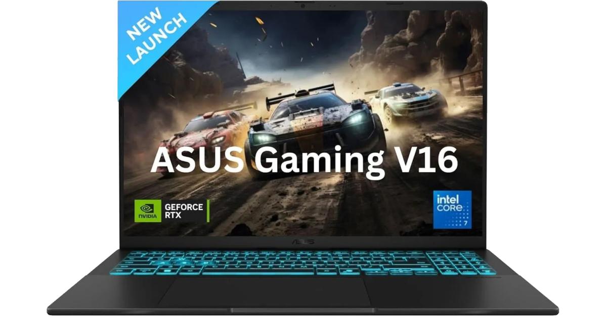 لابتوب ألعاب ASUS V16 (2025) V3607VH NEW Intel Core 7 240H 10-Cores w/ Nvidia RTX 5050 8GB DDR7 & IPS 144Hz Display - Matte Black