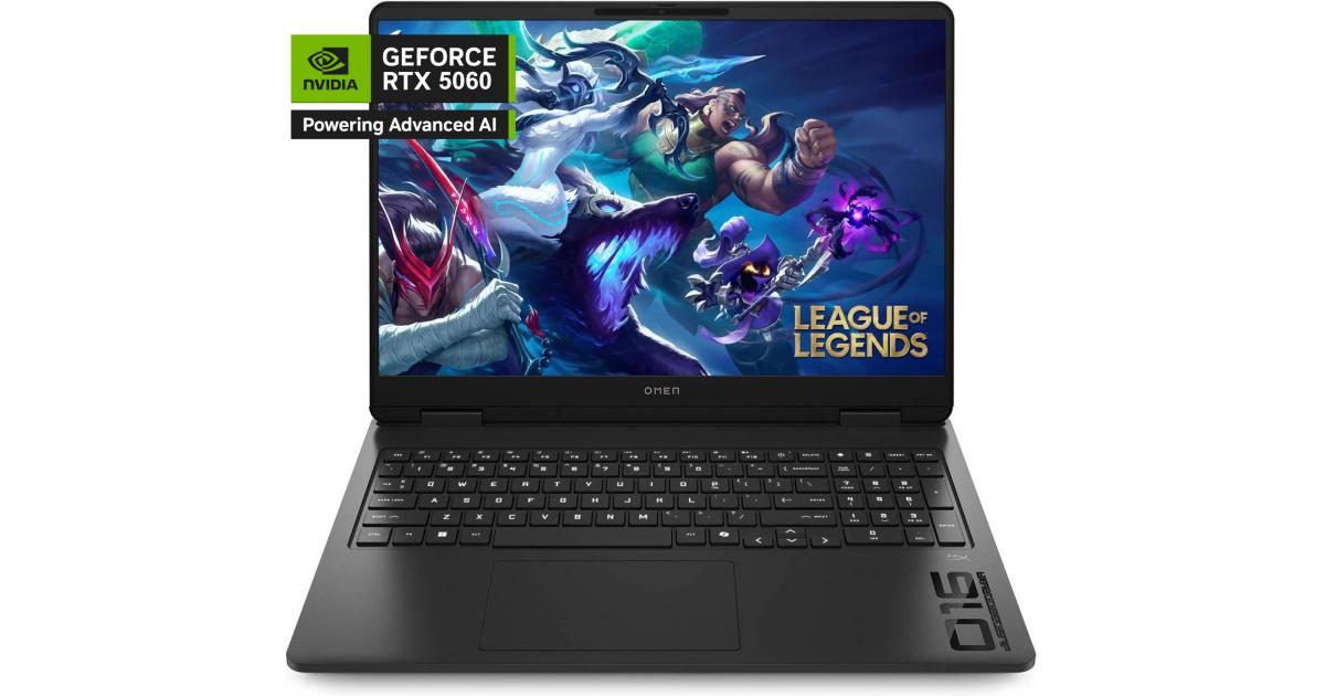 HP NEW OMEN 16 Gaming (2025) 16-am0001ne Intel Core 7 250H Series 2 14-Cores OMEN AI Boost w/ Nvidia RTX 5060 8GB DDR7 & IPS 144Hz Display - Shadow Black