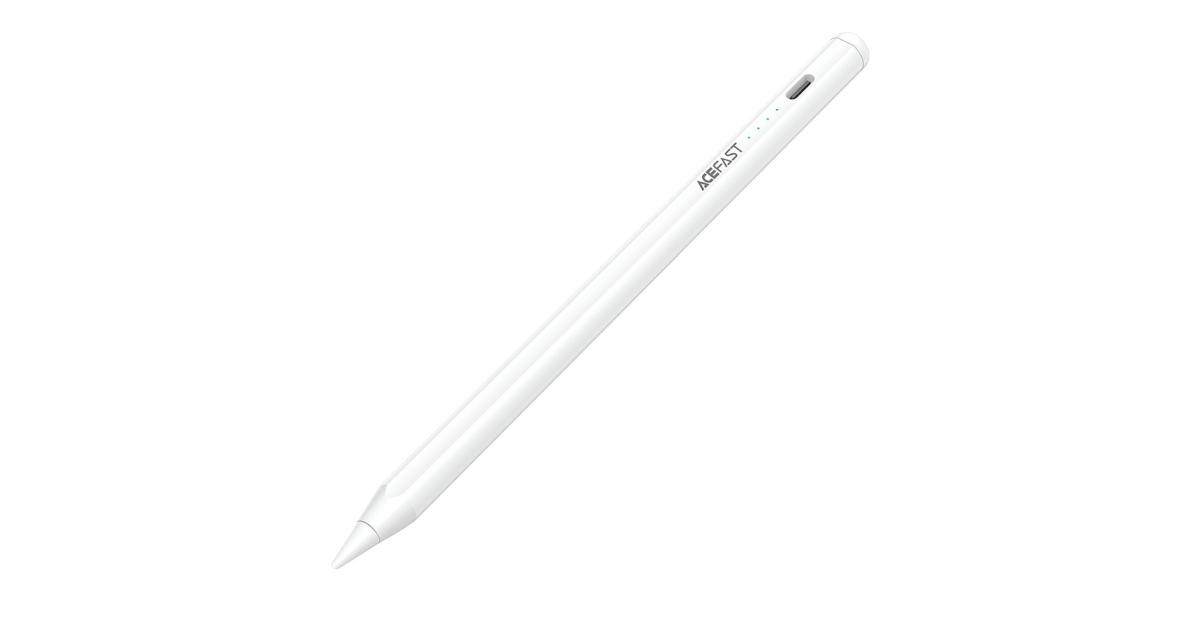 ACEFAST V1 Capacitive Pen Active Recognition Low Latency Magnetic Stylus - White