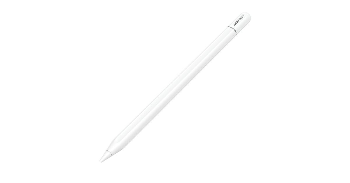 ACEFAST V3 Capacitive Pen Stylus for iPad Magnetic Wireless Charging Low Latency Pencil - White