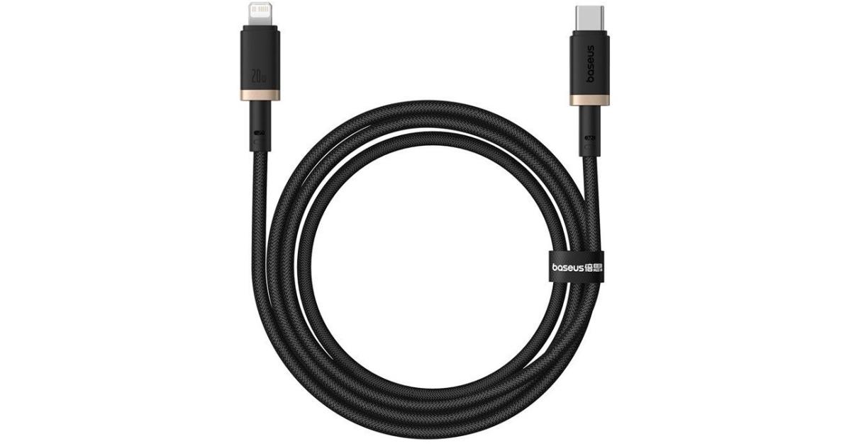 Baseus Dura Braided USB-C to Lightning Cable 20W 1M - Black