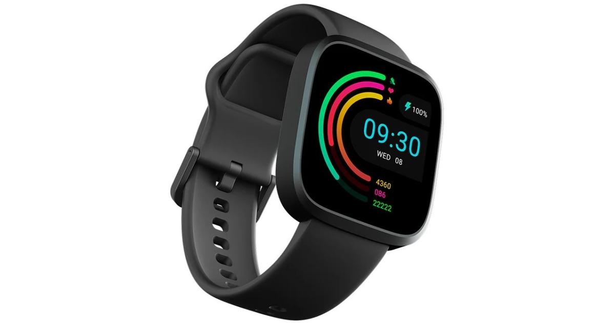 HiFuture EDGE Bluetooth 5.3 Fashion Aluminum Smart Watch Smartwatch Dual Core, 1.72" HD display, 1 ATM Water Resistant, up to 7 days Battery Life, over 100 Sports Modes, AI Enhanced Health Monitoring - Black