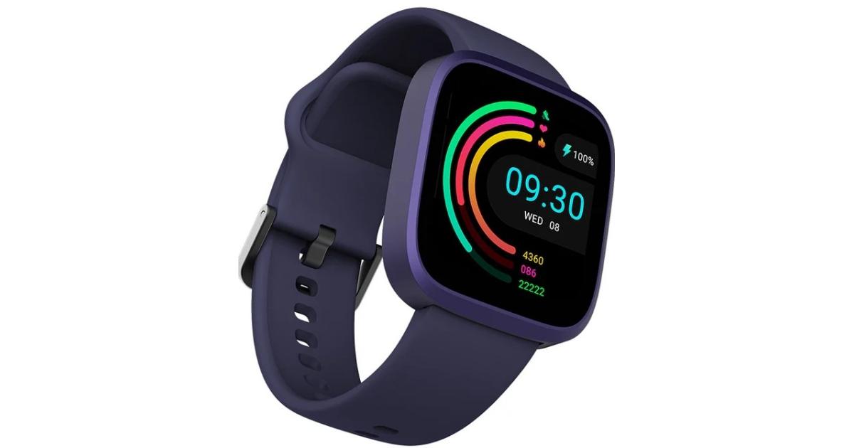 HiFuture EDGE Bluetooth 5.3 Fashion Aluminum Smart Watch Smartwatch Dual Core, 1.72" HD display, 1 ATM Water Resistant, up to 7 days Battery Life, over 100 Sports Modes, AI Enhanced Health Monitoring - Purple