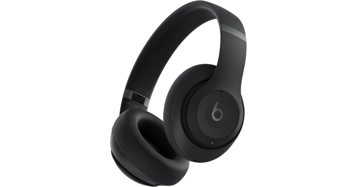 سماعات Beats Studio Pro - Premium Wireless Over-Ear - Up to 40-Hour Battery Life, Active Noise Cancelling, USB-C Lossless Audio, Apple & Android Compatible - Black