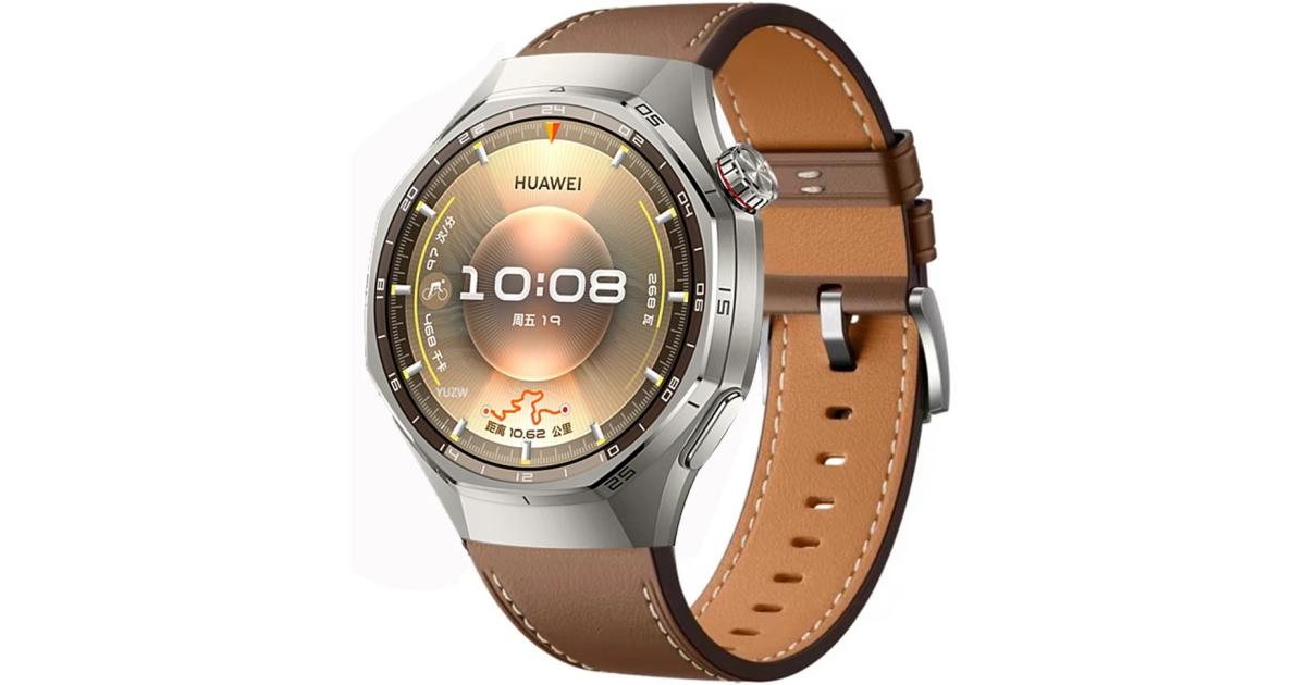 HUAWEI WATCH GT 6 Pro GPS 46mm Smart Watch, 1.47''AMOLED Touchscreen, up to 21 days battery life, Pro-level Cycling, 100+ Sports Mode, iOS & Android, ECG Analysis, All-day Health Monitoring, Brown