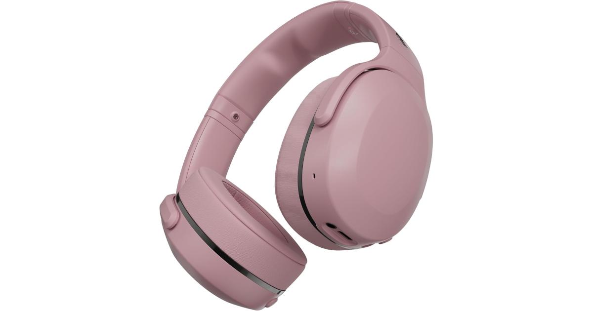 سماعات Skullcandy Crusher 540 Active Wireless Bluetooth with Multi-Sensory Bass, Noise Isolating Over-Ear Fit, Sweat and Water Resistant, 40 Hours Battery, Microphone for iPhone Android - Soft