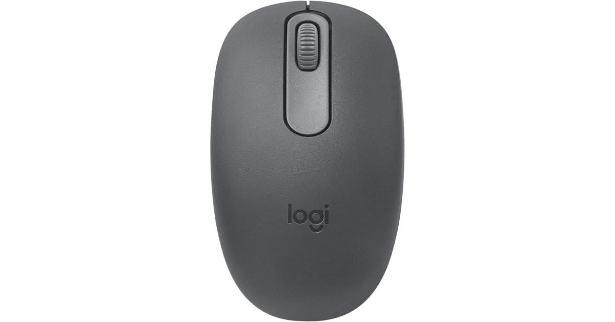 Logitech M196 Bluetooth Wireless Compact & Portable 12-Month Battery Smooth Tracking Compatible with PC & Mac, Windows and macOS - Graphite