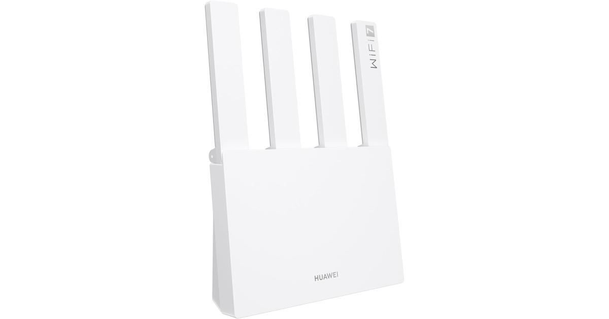 راوتر HUAWEI WiFi BE3 Wi-Fi 7 BE3600 Dual-Band WAN/LAN Auto Adaptation (1x2.5GE, 3xGE), EasySetting, Visualized WLAN Diagnostics, No DSL Function, Youth Protection, HomeSec