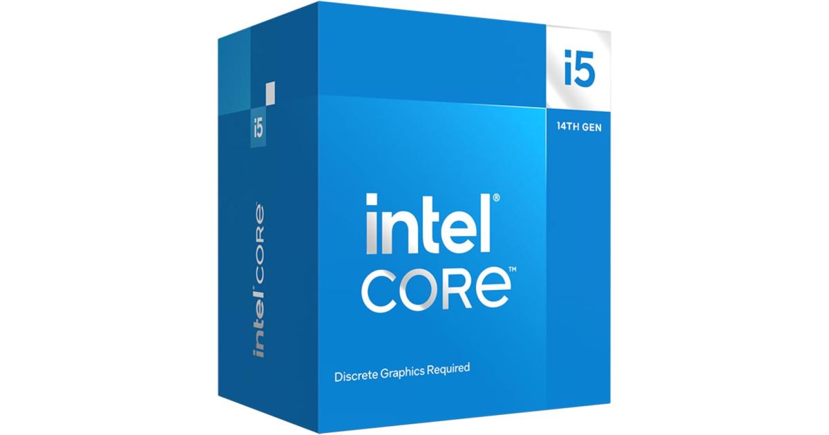 Intel NEW 14Gen Core i5-14400F 10-Cores up to 4.7GHz L2+L3 29.5MB Cache w/o Intel Graphic - Box