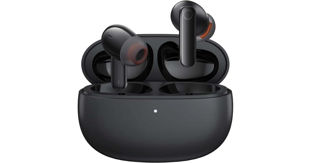 Baseus Bowie MZ10 True Wireless Earphones ANC ENC Open-Ear Bluetooth 5.4, 20h Battery & Fast Charging - Black