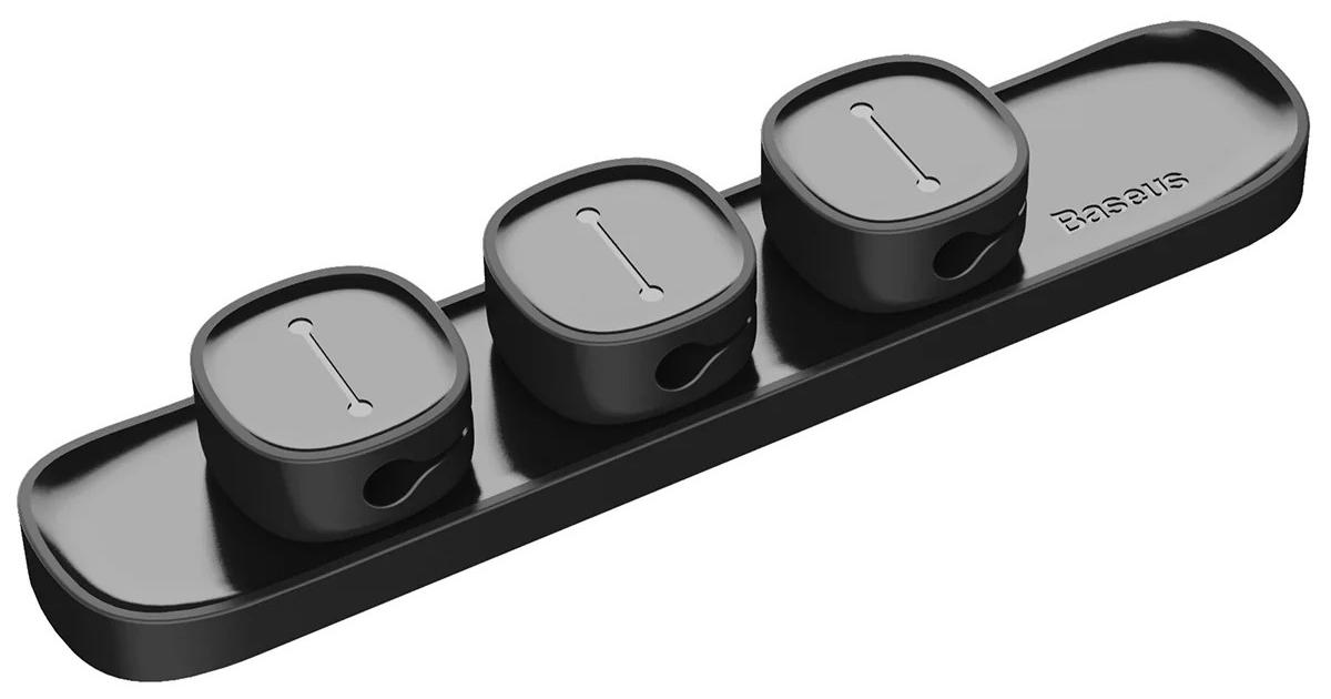 Baseus Magnetic Cable Management Cord organizer Peas - Black