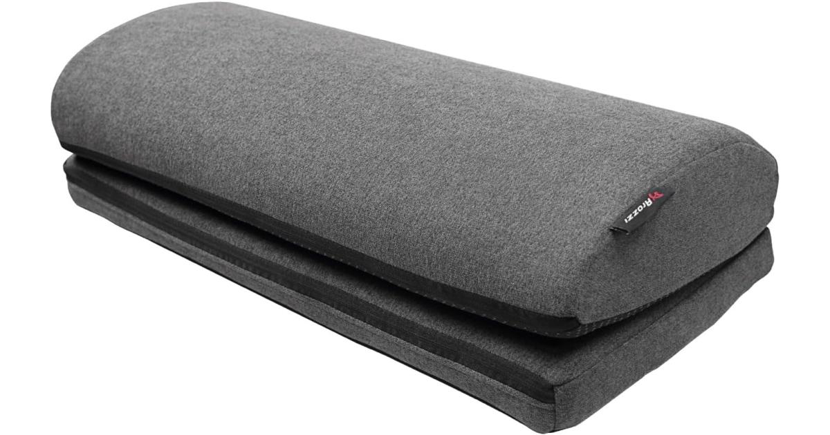 Arozzi Footrest for Under-Desk Comfort and Healthy Position for Your Feet While Gaming or Working for Long Hours - Dark Grey