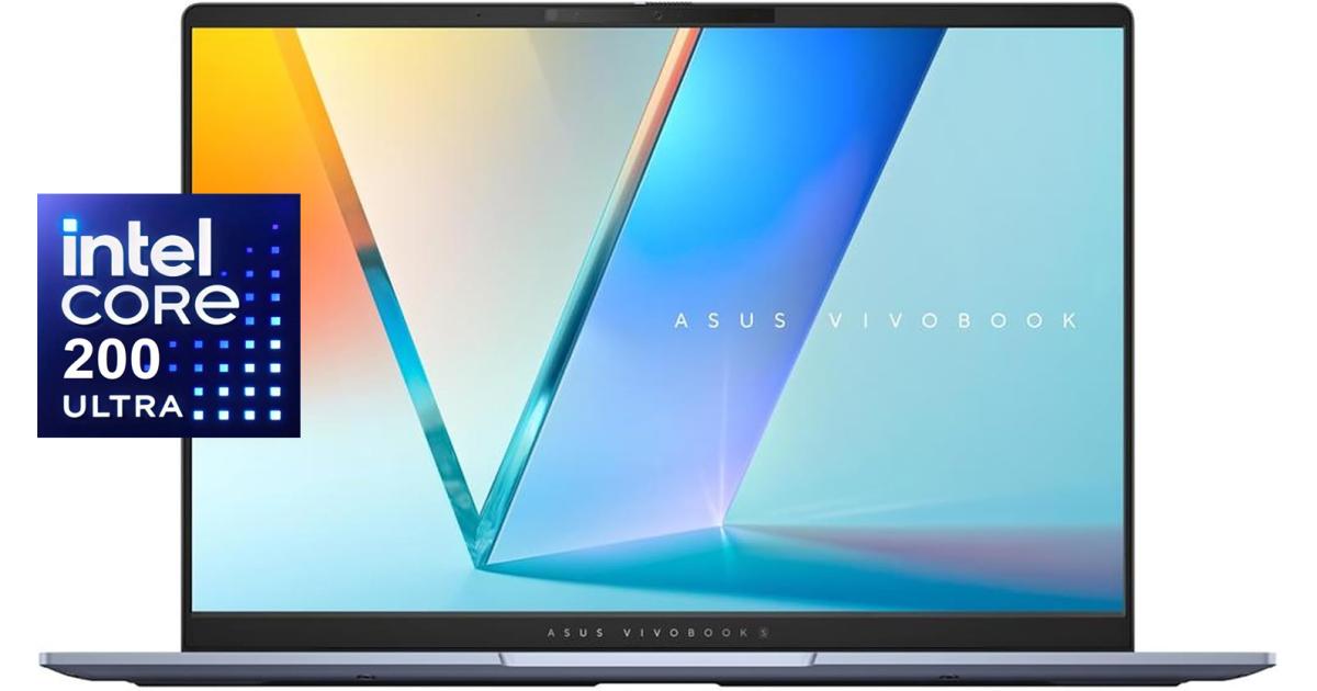 ASUS VivoBook S 14 (2025) K5406SA NEW Intel Core Ultra 7 Gen II 256V 8-Cores Next Gen AI w/ 3K OLED 120Hz Display , Mist Blue