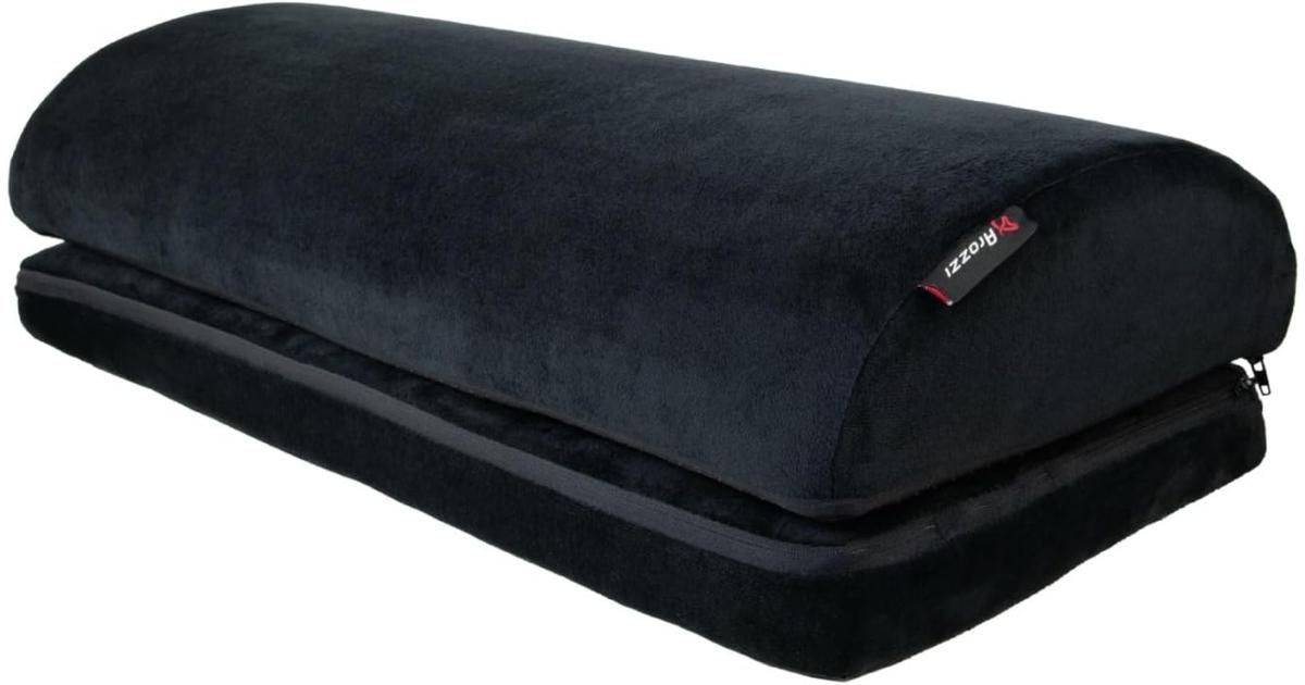Arozzi Footrest for Under-Desk Comfort and Healthy Position for Your Feet While Gaming or Working for Long Hours - Black