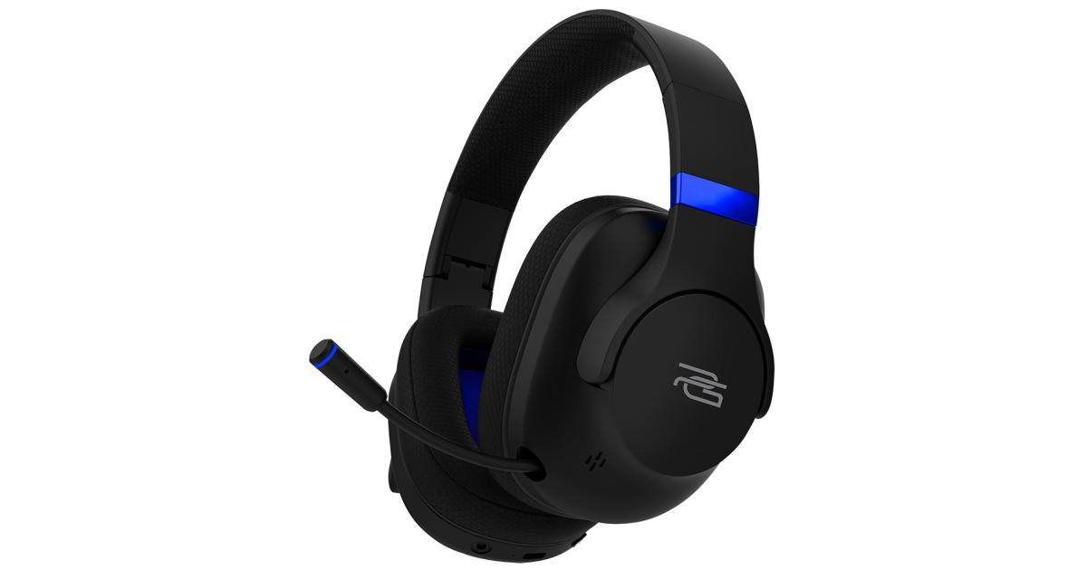 سماعات Proove Bliss Pro Wireless Gaming Maximum Practicality and Powerful Sound, up to 20 Hours, USB Type-C, 2.4GHz, Bluetooth 5.0, AUX - Black