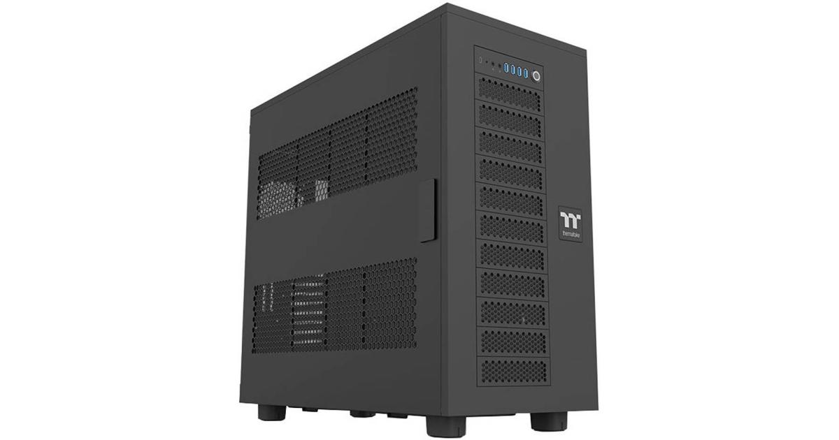 كيس كمبيوتر Thermaltake AX700 Super Tower , Up to 420mm AIO-Radiator & 18x Fan Support, 2x Perforated Side Panels, Steel Panel, SPCC Material, Dust Filters, Black