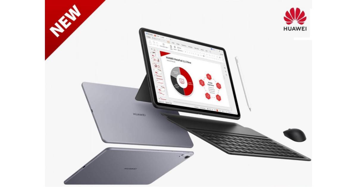 Huawei MatePad 11.5 NEW (2025) 11.5" Android WIFI Tablet (256GB Storage / 8GB Memory) w/ 2.4k IPS 120 Hz Eye-Soothing PaperMatte Display & HUGE Battery + Free Huawei Kayboard , Space Gray