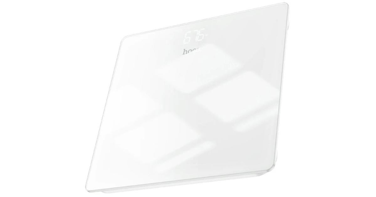 HOCO HI20 Electronic Scale with LED Display Weight Scale - White