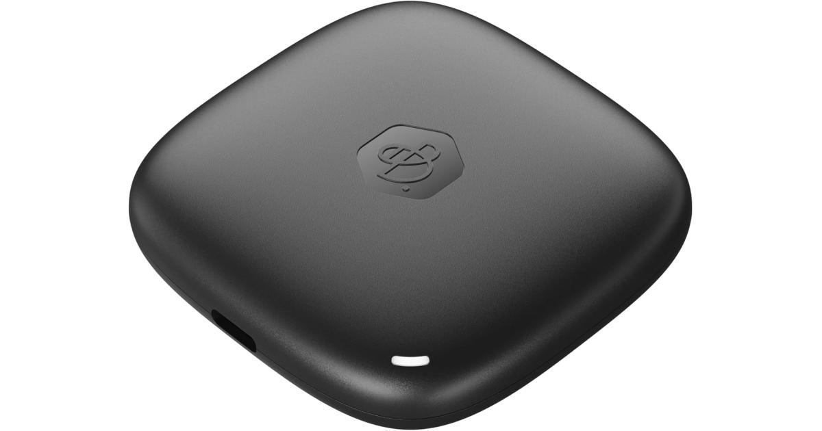SSD خارجي Synology Bee Series Drive 4TB Pocket , USB-C Connector, USB 3.2 Gen 2 Interface, Up to 1050MB/s Speed, Black