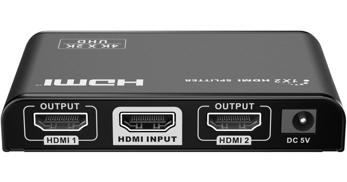 لابتوب Lenkeng LKV312HDR HDMI Splitter 1 HDMI™ to 2 HDMI™ 4K 60Hz HDR Displays Simultaneously. Apply for STB, DVD, Media Player, , D-VHS and other HD-Player devices. It's compatible with HDMI™ 3D and 4Kx2K.