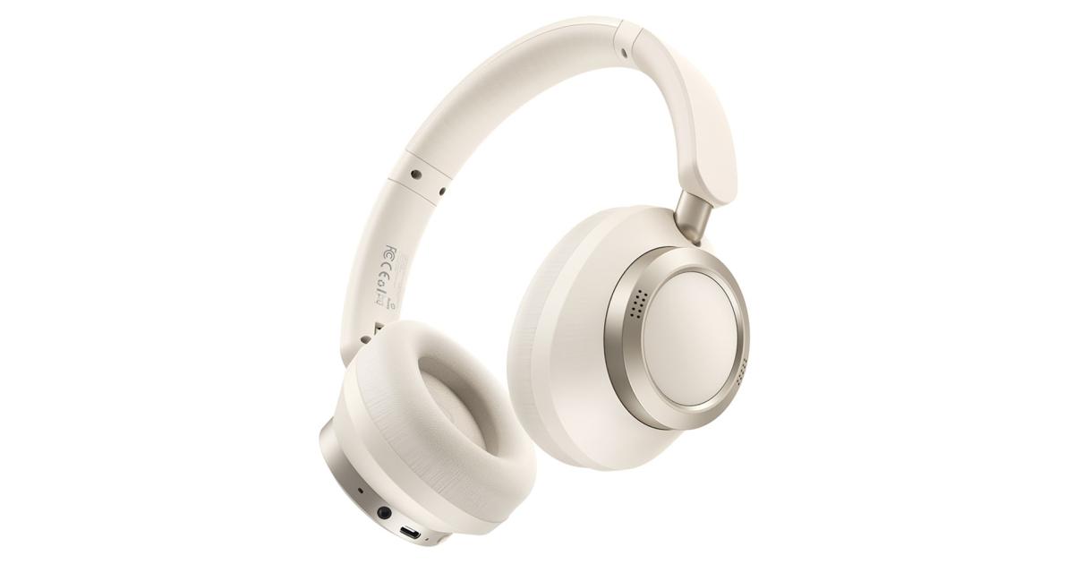 سماعة رأس Mcdodo HP-5821 T03 Series Bluetooth-Compatible Headphone Over-Ear ANC Noise Cancelling - White