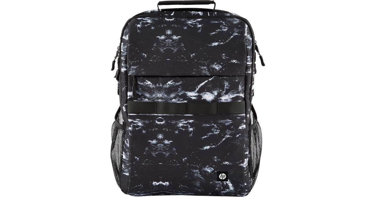 HP Campus XL Marble Stone Backpack Adjustable, Padded Shoulder Straps & a Cushioned Back Panel Ensure Comfort During Extended Wear