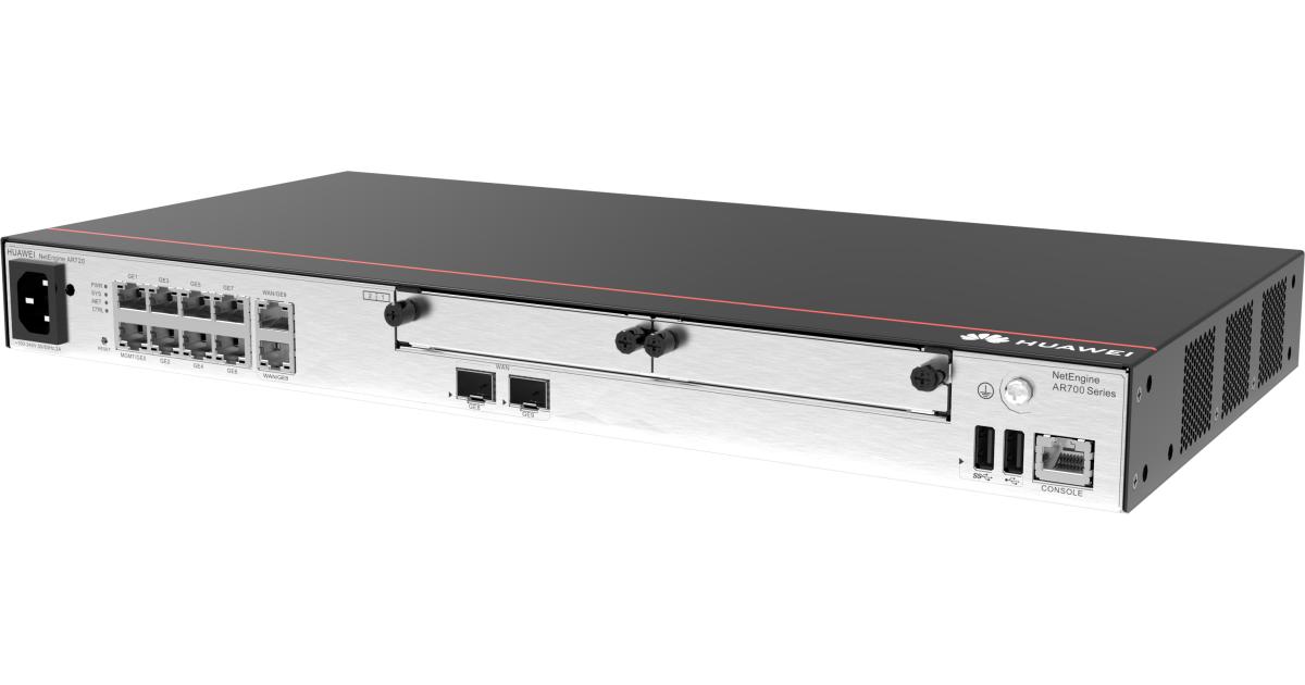 راوتر Huawei NetEngine AR720 | Enterprise | 2x GE Combo WAN, 8x GE LAN, High-Performance Enterprise