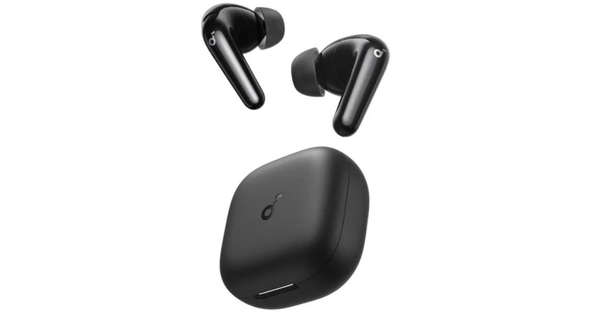 Anker Soundcore R60I NC, Real-Time Adaptive Noise Cancelling, Hi-Res Sound, Translation Earbuds, 50H Playtime, Wireless Earbuds, Bluetooth Earphones, Spatial Audio, Fast Charging, IP55, Black
