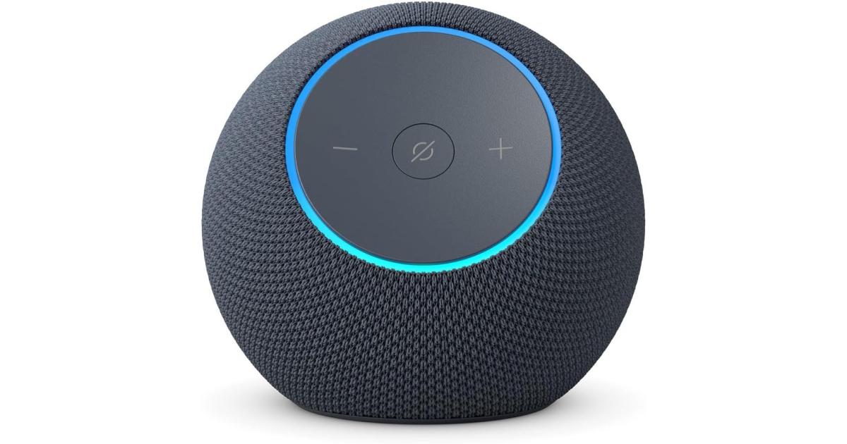 Amazon Echo Dot Max (newest model), Alexa speaker with room-filling sound and nearly 3x bass, Great for living rooms and medium-sized spaces, Designed for Alexa+ - Graphite