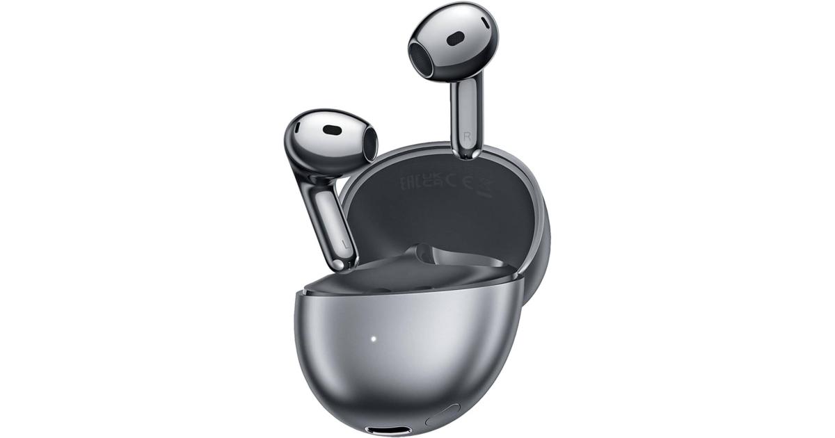 Honor Choice S7 Earbud, 13mm Titanium Driver, Bass Turbo System, Hi-Res Audio, Full-Time Adaptive Adjustment, Bluetooth 5.3, Intelligent Active Noise Cancellation 2.0, 36 Hours Battery Life, Grey | S7