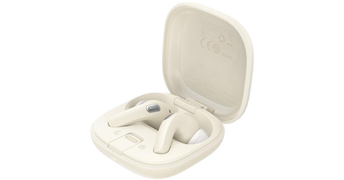ACEFAST W4 TWS Bluetooth-Compatible Earphones In Ear IPX4 Waterproof Headset with Phone Stand Function Up to 7 hours - White