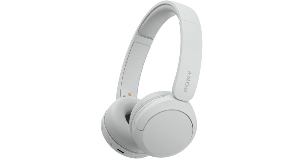 سماعات Sony CH520 Wireless , Bluetooth 5.2, 2.4GHz Band Frequency, Up to 40 Hours Continuous Communications, Up to 3 Hours Charing Time, Silver
