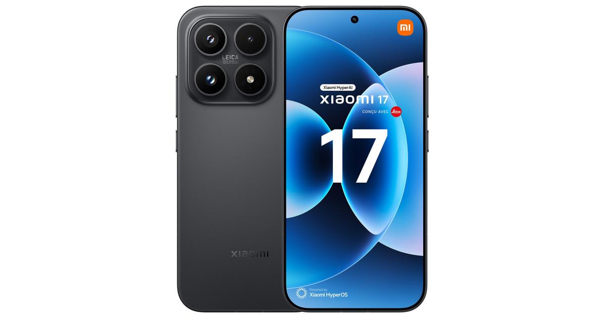 رام Xiaomi 17 Smartphone – Snapdragon 8 Elite, 12GB , 120Hz AMOLED Display, Pro Camera, Long Battery - Black