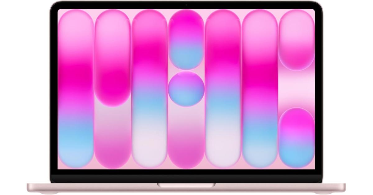 لابتوب آبل MacBook Apple NEO 13 (2026) Apple A18 Pro (256GB/8GB) 6‑Core CPU & 5‑Core GPU w/ 2.4K IPS screen - Blush