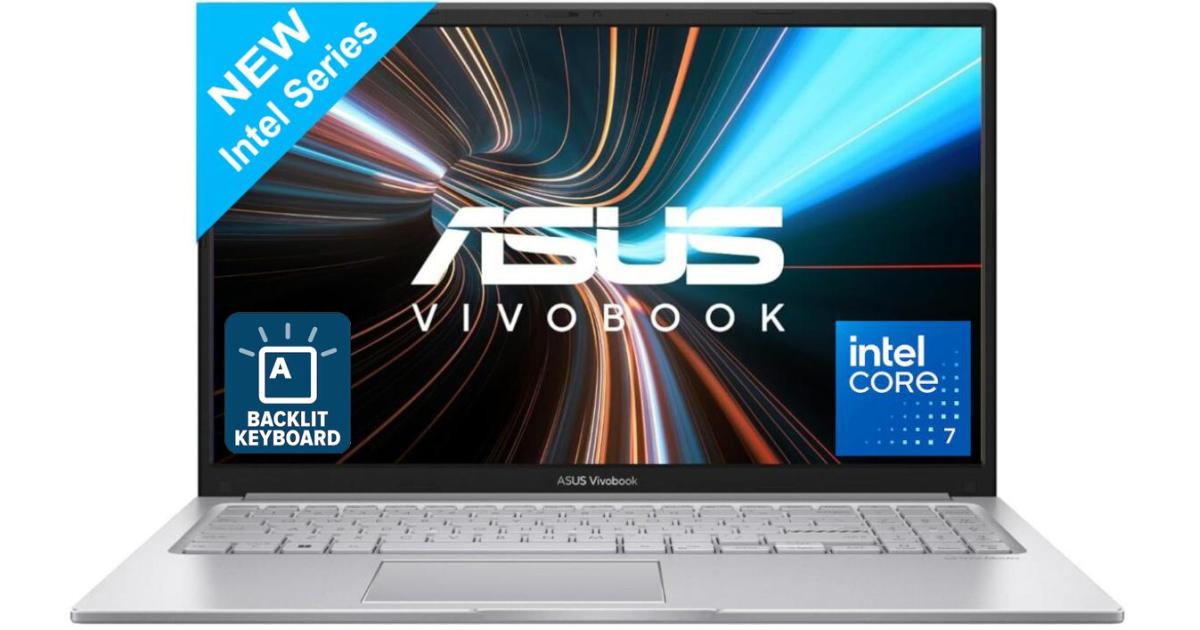 كيبورد ASUS Vivobook 15 (2025) F1504 Intel Core 7 10-Cores Fast Charge Better Sound Military-Grade Standard & Backlit , Cool Silver