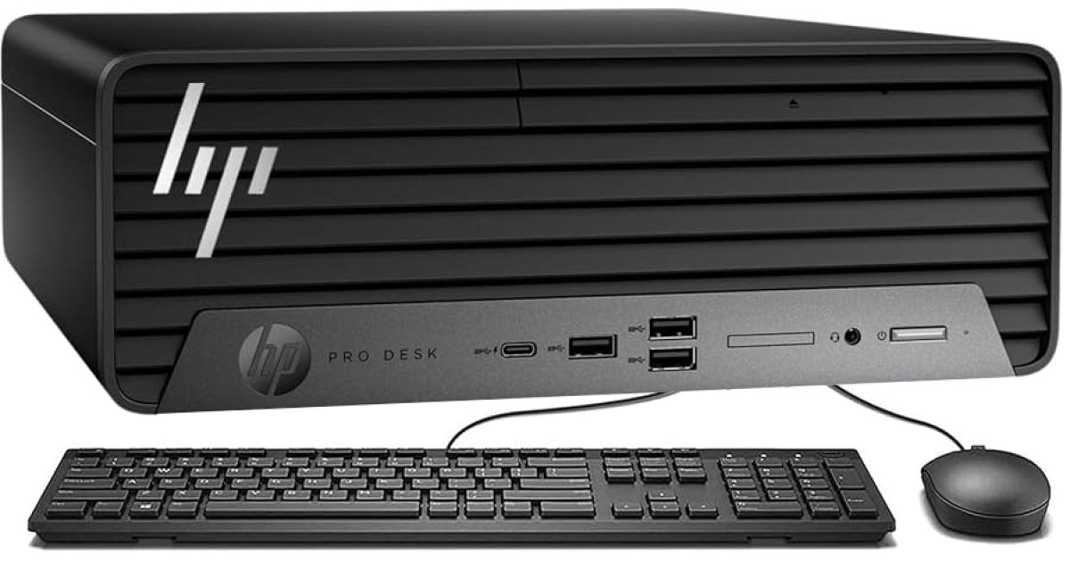كمبيوتر مكتبي HP Pro SFF 400 G9 Compact 13Gen Intel Core i7 16-Cores Business Class (Customized) - Black