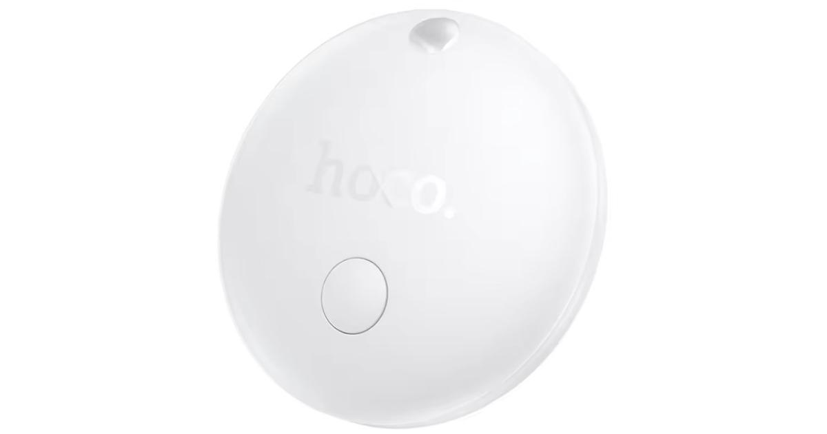 HOCO E93A Anti lost Smart Tag Support for Google Find My App Android Phone GPS Tracker Finder Locator for Key Pet Luggage Tag Device - White