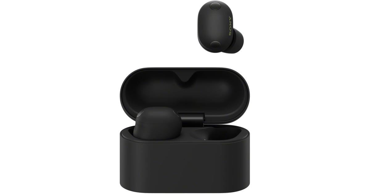 سماعات Sony WF-1000XM6 The Best Truly Wireless Noise Cancelling Earbuds (2026 Model), Bluetooth in-Ear , with Studio-Quality Sound, Up to 24 Hours of Battery Life, Black